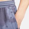 Nike Yoga Dri-Fit Tie-Dye Print Drawstring Quick-Dry Straight-Leg Shorts Men Shorts Iron-Black DX0921-015