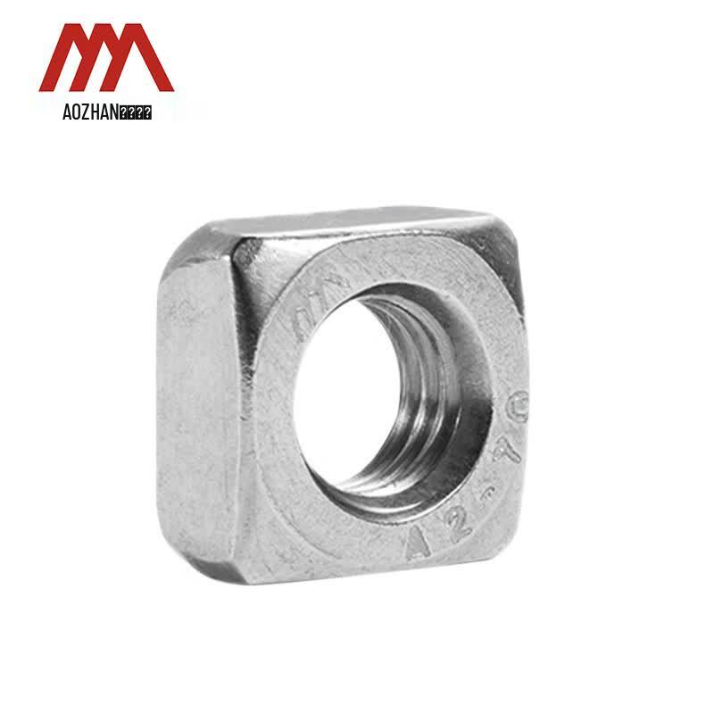 Aozhan 304 Stainless Steel DIN562 Square Nut