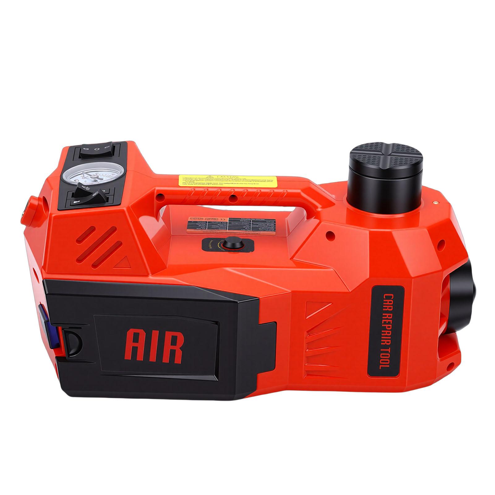 

Electric Car Jack Kit Multifunctional 5 Ton Electric Hydraulic Jack with Integrated Tire Inflation Pump and Impact