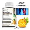 Bromelain – High Concentration 2400 GDU/g 500 Mg/capsule Vegan – Derived from Pineapple 120 Capsules