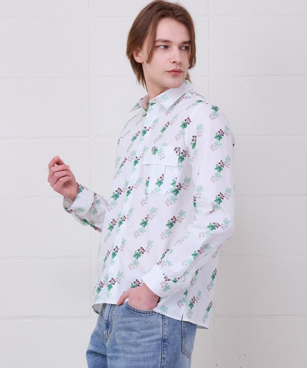 Yujiot Red Floral Shirt (Unisex) M