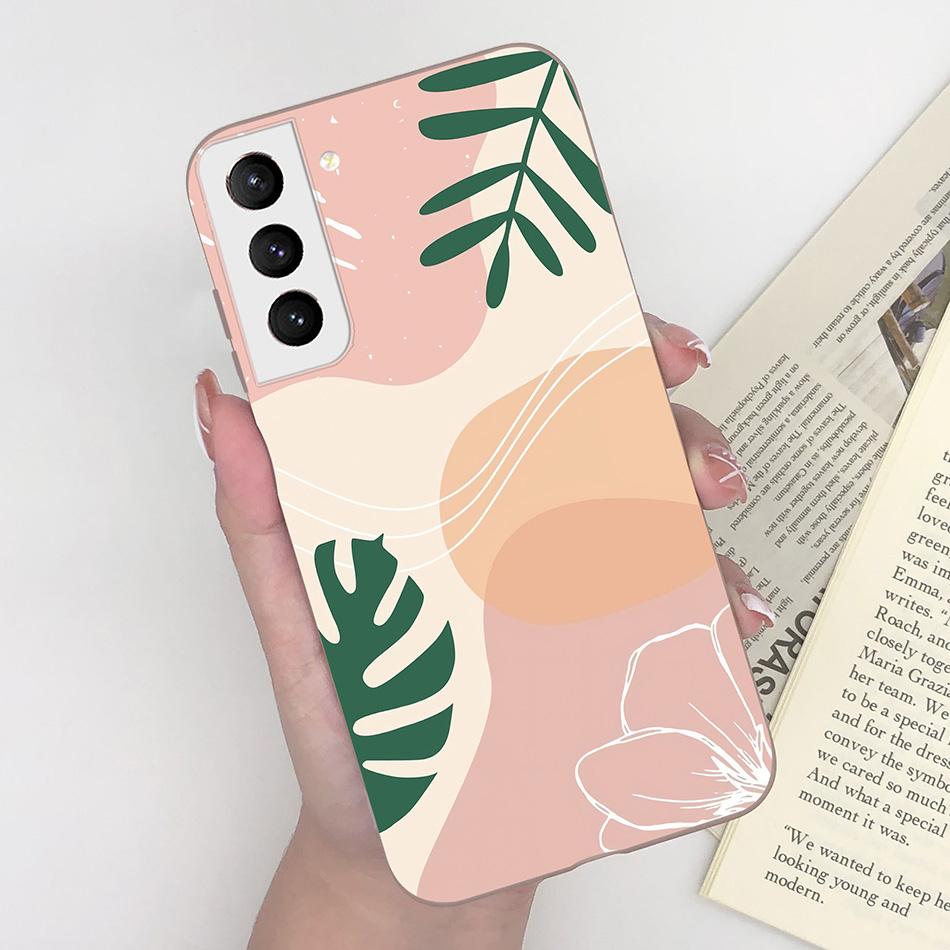 For Samsung Galaxy S21 Plus Ultra FE 5G Case Cute Painted Silicone Soft Protective Phone Cover for SamsungS21 S 21 FE Plus Ultra