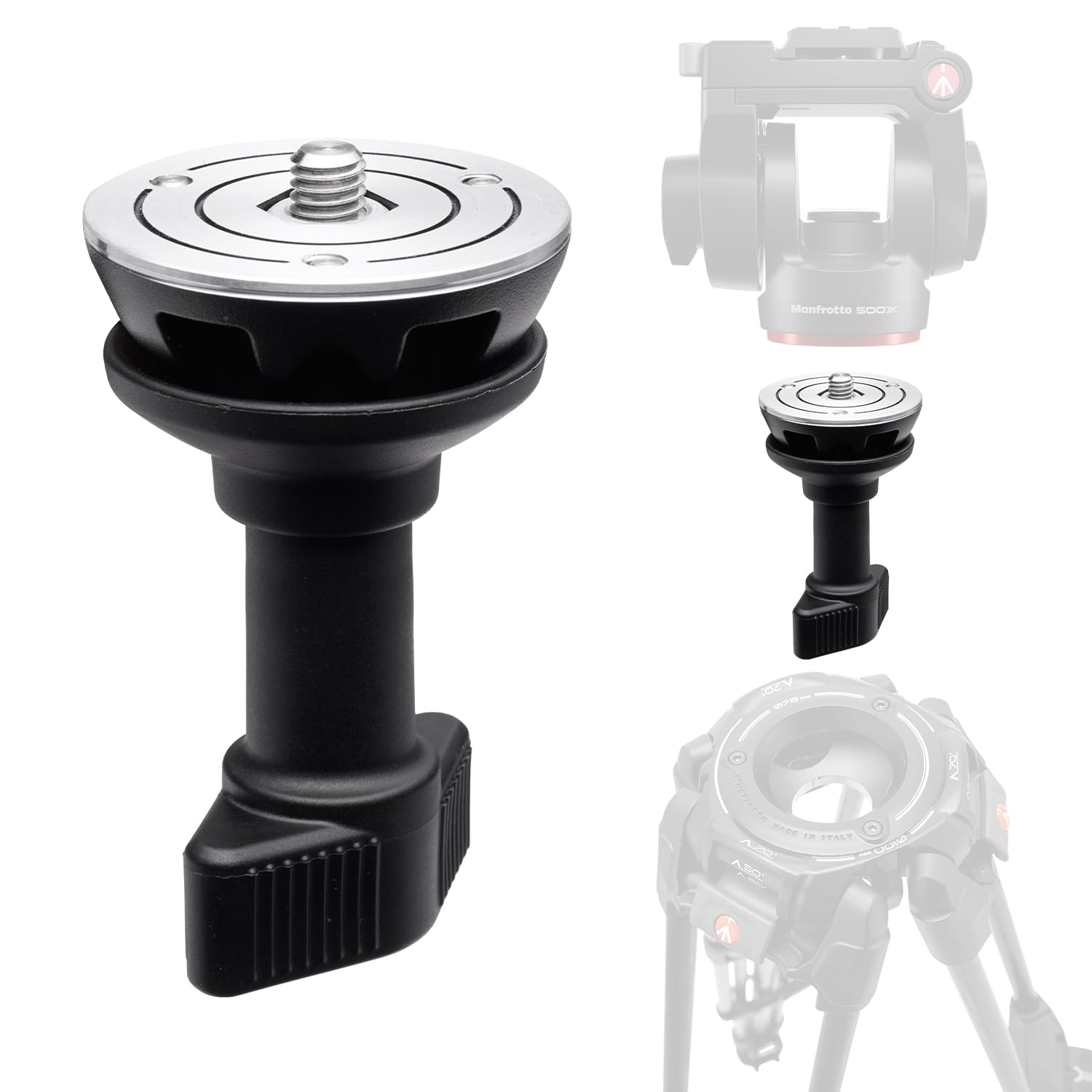Manfrotto 60mm Half Ball Short X JP A00007ONE чёрный