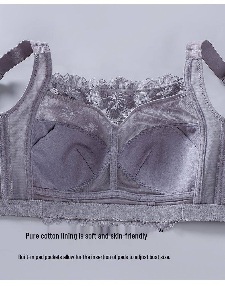 Large Cup Chest Compression Bandeau: Anti-Sagging Support, No Underwire, Slimming Effect for Plus Sizes
