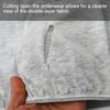 1Pc/Bag Underwear Travel Cotton Portable Gray Business Trip Boxer Briefs Soft Disposable Men's  Panties Disposable Breathable