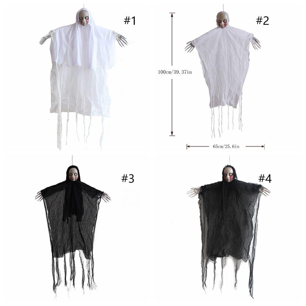 DIY Halloween Bloody Ghost Pendant Funny Halloween Ghost Ornaments  Holiday Party Decor