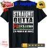 Straight Outta Palestine T-shirt ~ Palestinian Flag T-Shirt