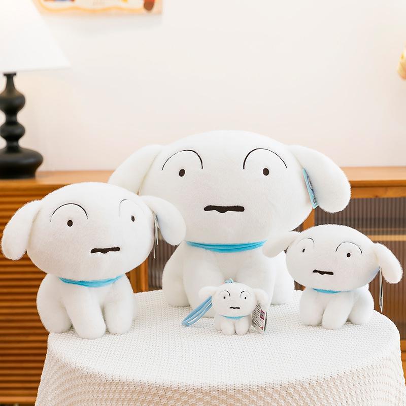 Genuine Crayon Xiaoxin Xiaobai Plush Doll Cartoon Animation Pet Pendant Doll Ornament Birthday Gift