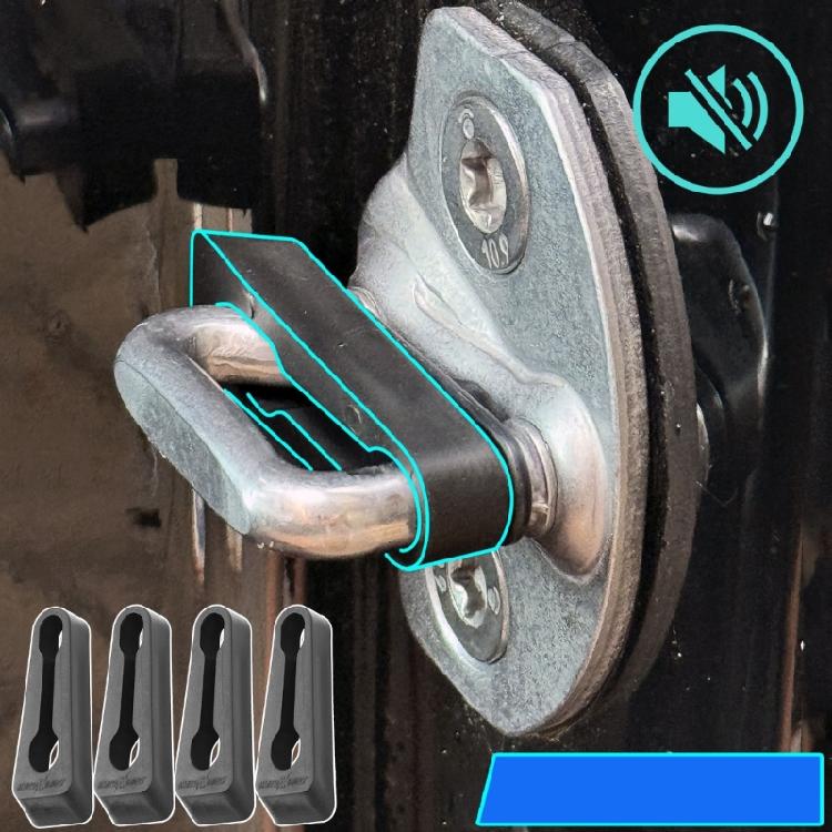 Car Door Lock Silencers Cushions Auto Lock Buffer Pads Soundproofing Door Lock Dampers Vehicle Accessories for Car