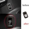 Black -22 For Benz GLA Switch Cover Wood Grain Car Inner Tailgate Rear Door