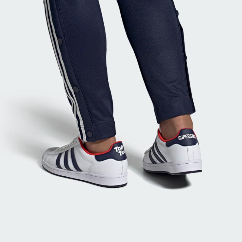 Adidas Superstar 'Navy Red' Sneakers FV8270