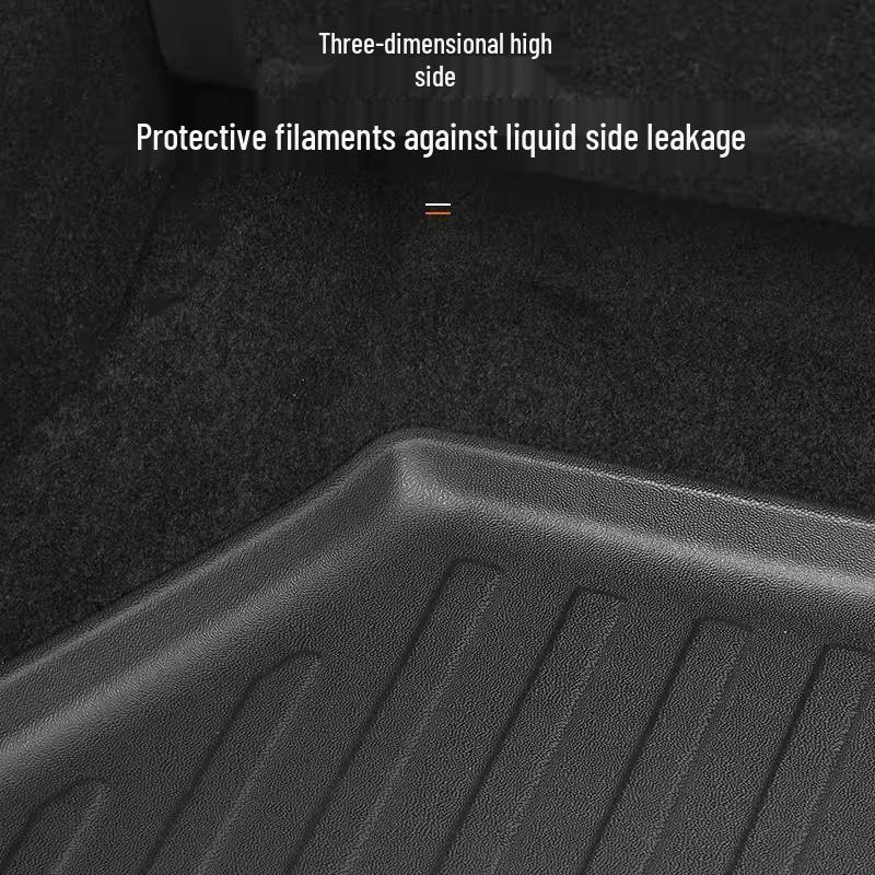 XPeng X9 TPE Trunk Mat: Eco-friendly, Waterproof, Wear-resistant Car Interior Accessory.