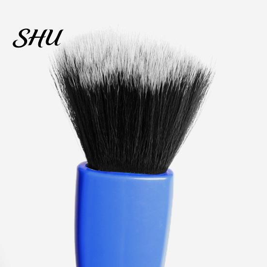 Long-term Use Car Brush Cleaning 2-in-1 Soft Bristles Portable Efficient Good Elasticity Anti-deform Arced Handle Comfortable Grip Bristle