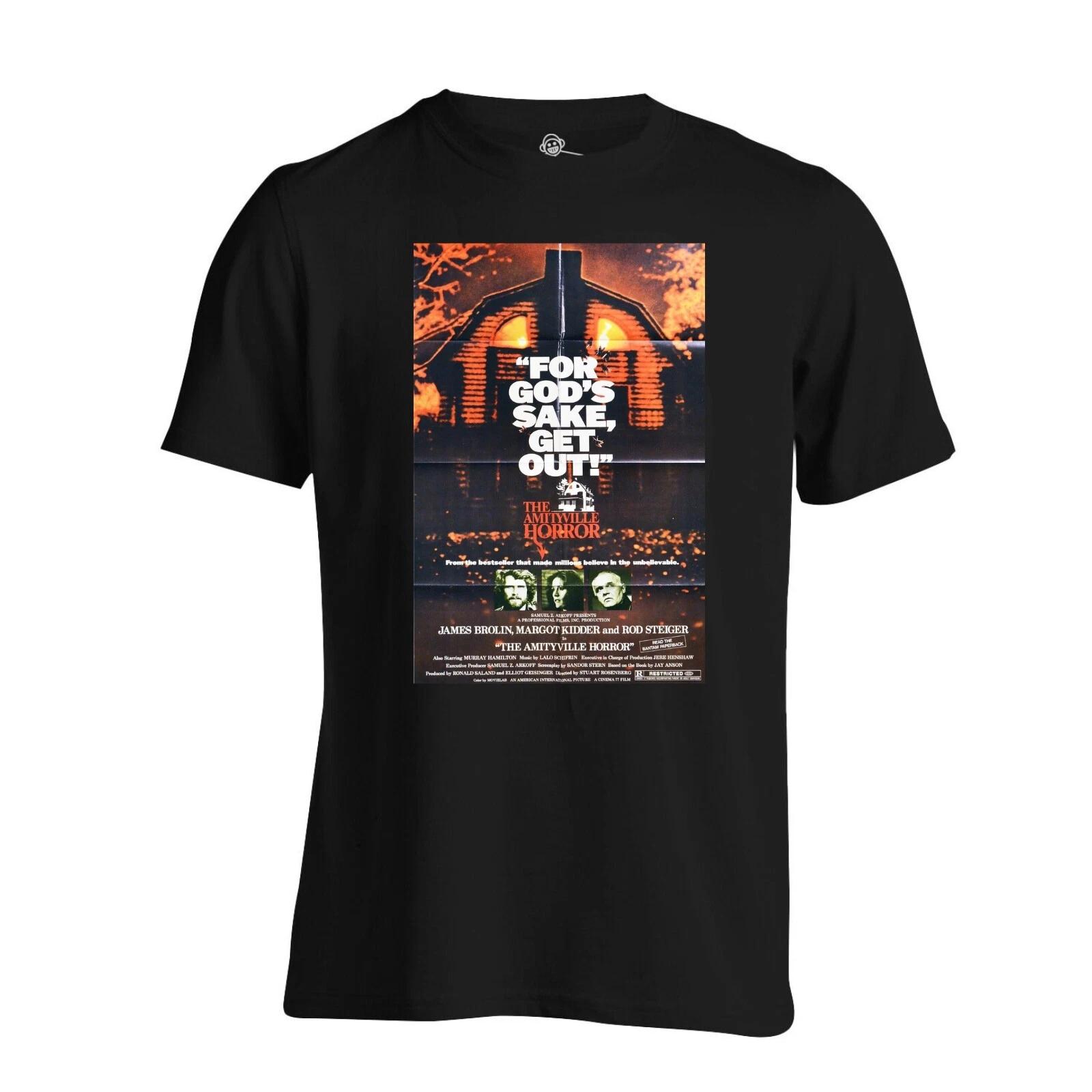 THE AMITYVILLE HORROR 1979 T Shirt Classic Movie Film Poster Print 4XL