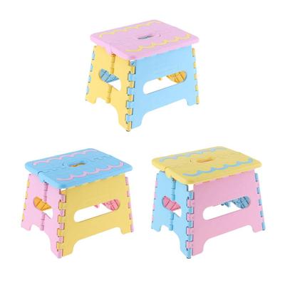 Folding Step Stool for Kids PP Polypropylene Portable Chair Folding Stool for Kitchen Camping Picnic
