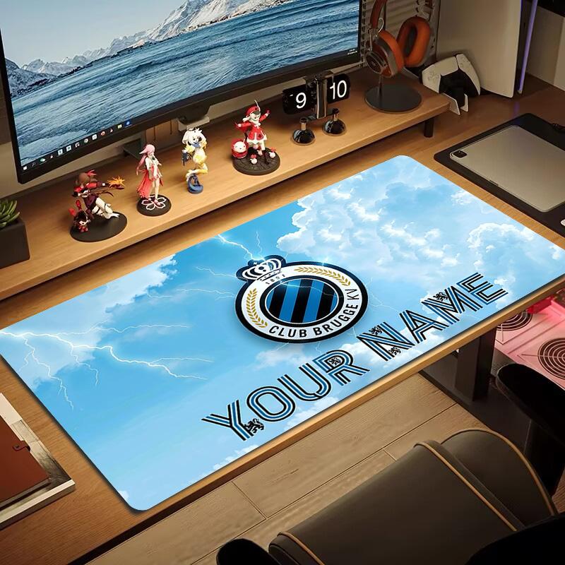 Club Brugge KV Print Cushion Non-slip Laptop Tablet Big Mousepad XXL Mat Mini PC Playmat With Lock edge