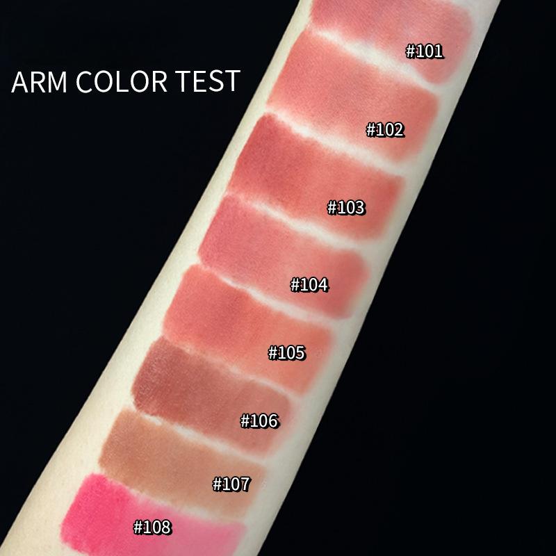 Velvet Lip Mud Matte Matte Waterproof Non-fading Pigment Whitening Lipstick Women's Lip Glaze