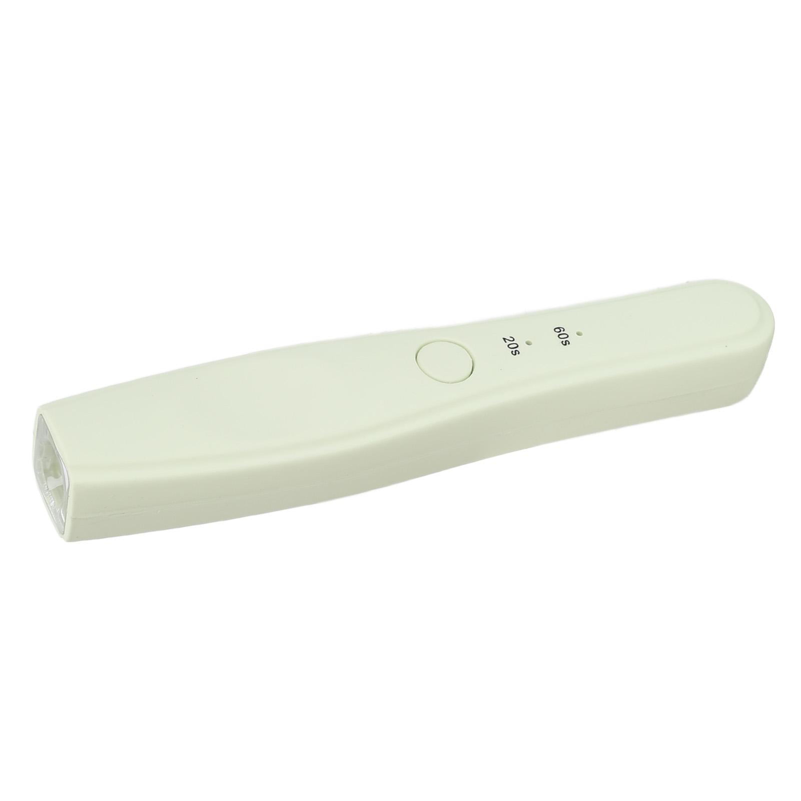 Portable Nail Curing Lamp 2 Timing USB Rechargeable Handheld Nail Polish Drying Lamp for Home Use