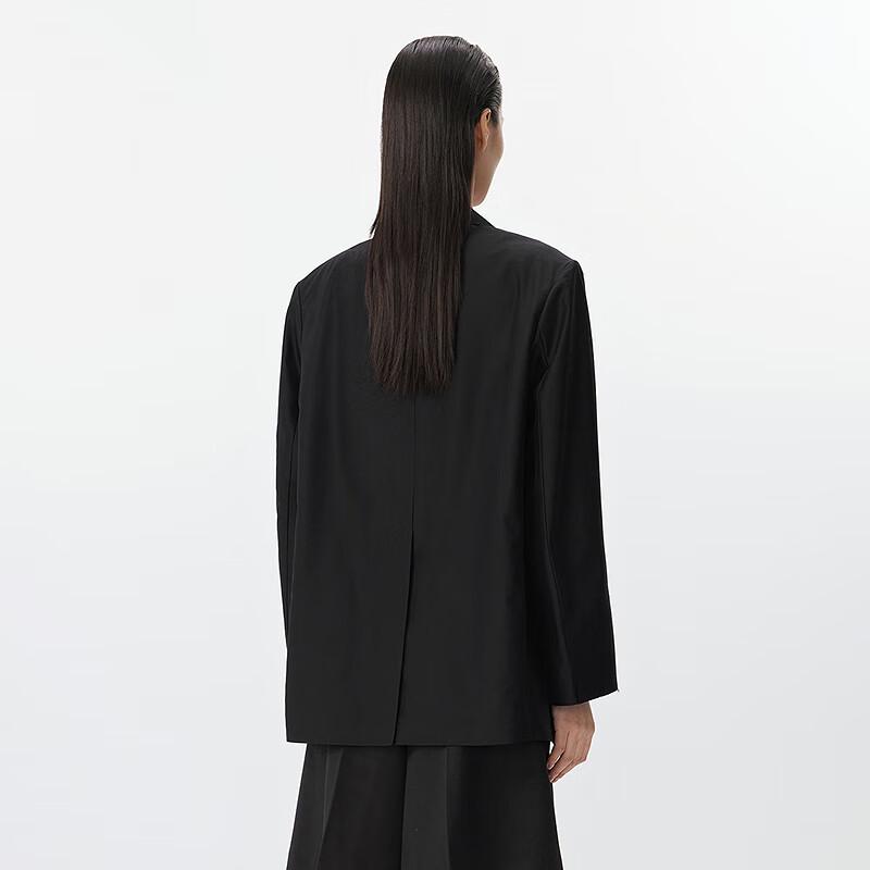 JNBY Loose Fit Wool-Silk Blend Blazer