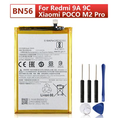 NOVÁ náhradní baterie Pro Xiaomi Redmi 9A 9C Xiaomi POCO M2 Pro BN56 Baterie do telefonu 5000mAh