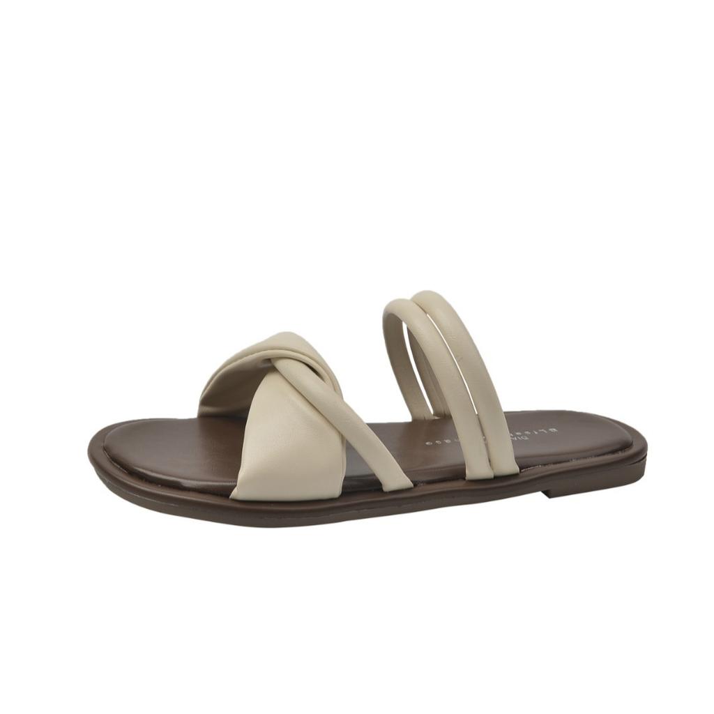 Fairy versatile flat shoes New summer wear two wear models with skirts, sandals, sandals, women