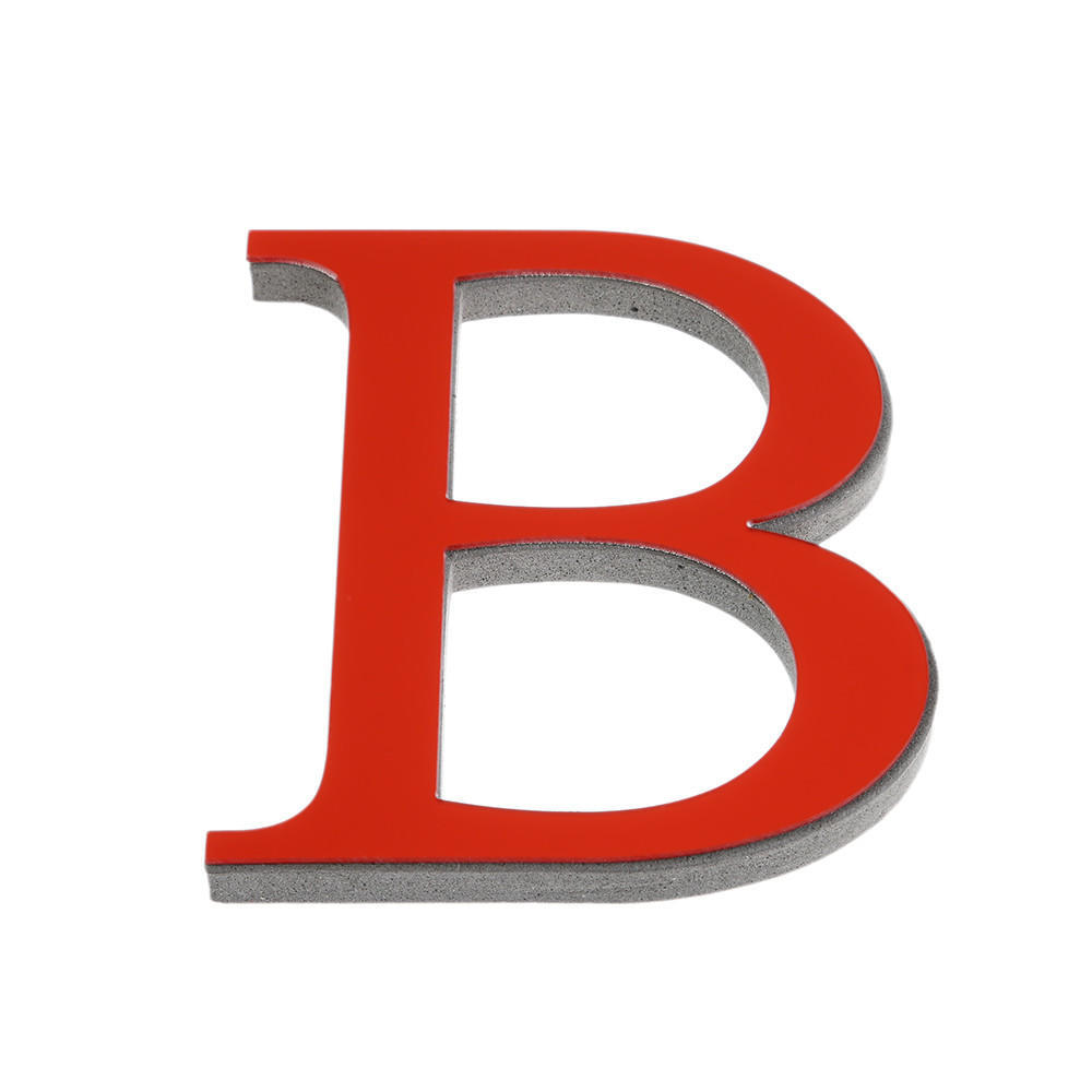 26 Letters DIY 3D Mirror Acrylic Wall Sticker Decals Home Decor Wall Art Mural