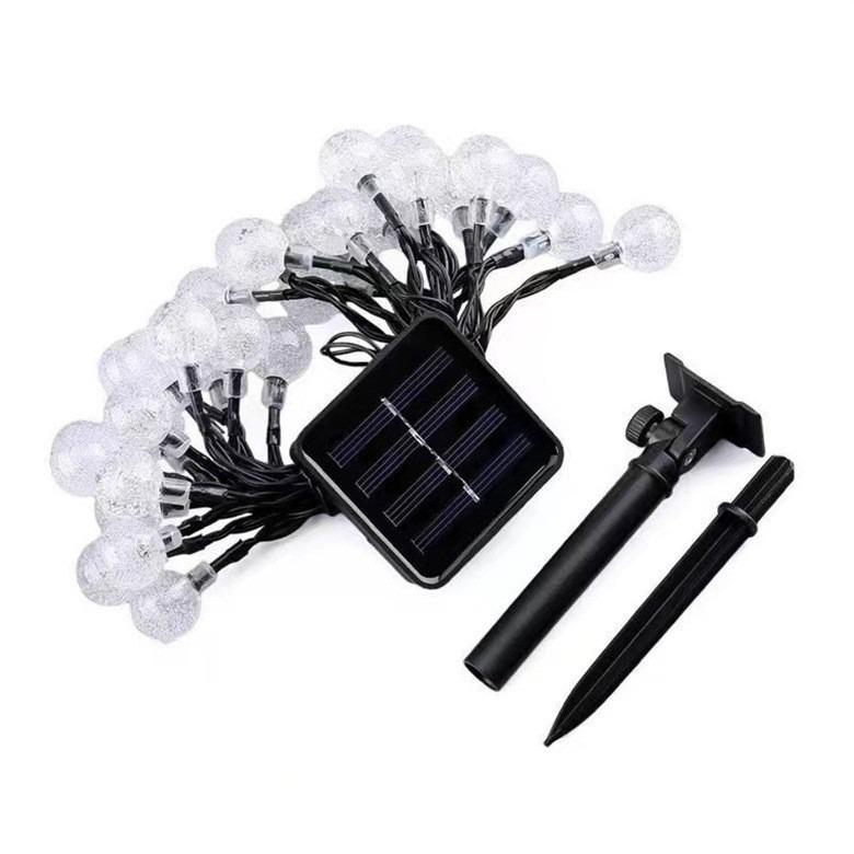 Cross-Border Outdoor Solar String Lights for Garden & Camping - Decorative Night Ornaments