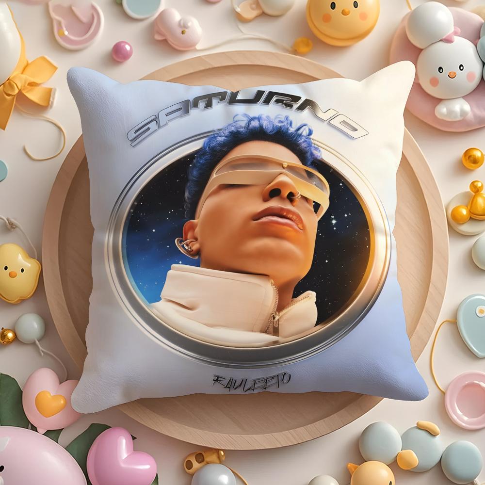 R-Rauw Alejandro singer-songwriter Cushion Cover Home & Car Multi-Scene Pillow Cover - Reversible, Soft & Durable for Daily Use