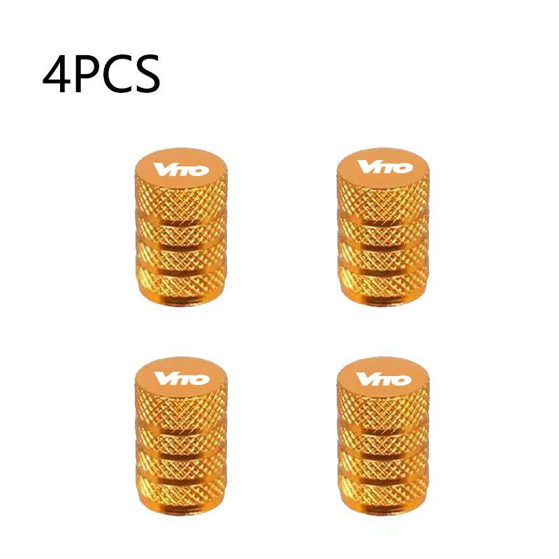 4PCS Colorful Car Accessories Car Tire Valve Cap For Mercedes Benz VITO