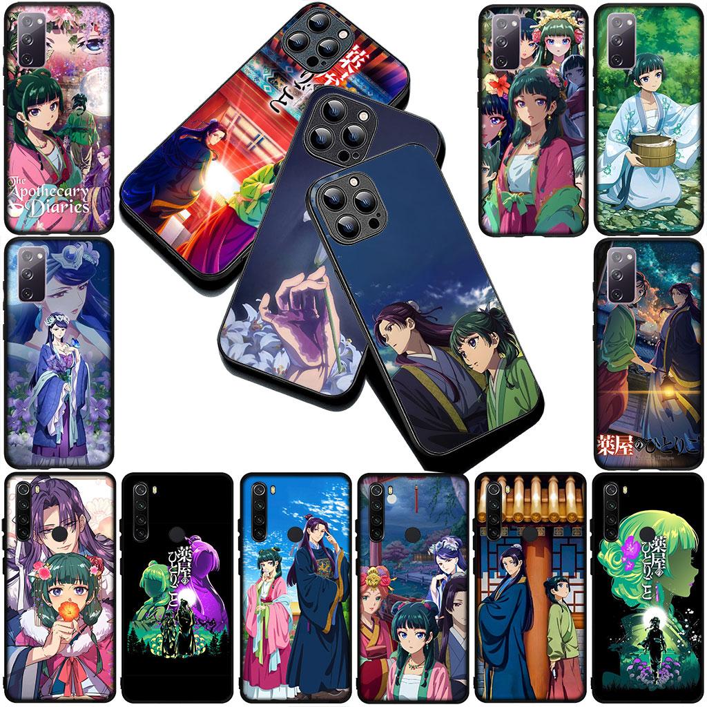 The Apothecary Diaries Jinshi Maomao Phone Cover Case for Samsung Galaxy S22 S21 S20 FE Ultra Plus A07 A17 A15 A16 A25 A57 A37