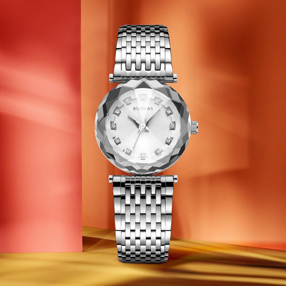 Fashion Casual Quartz Watch Watc Waterproof Diamond-Encrusted Ladies Watch 532