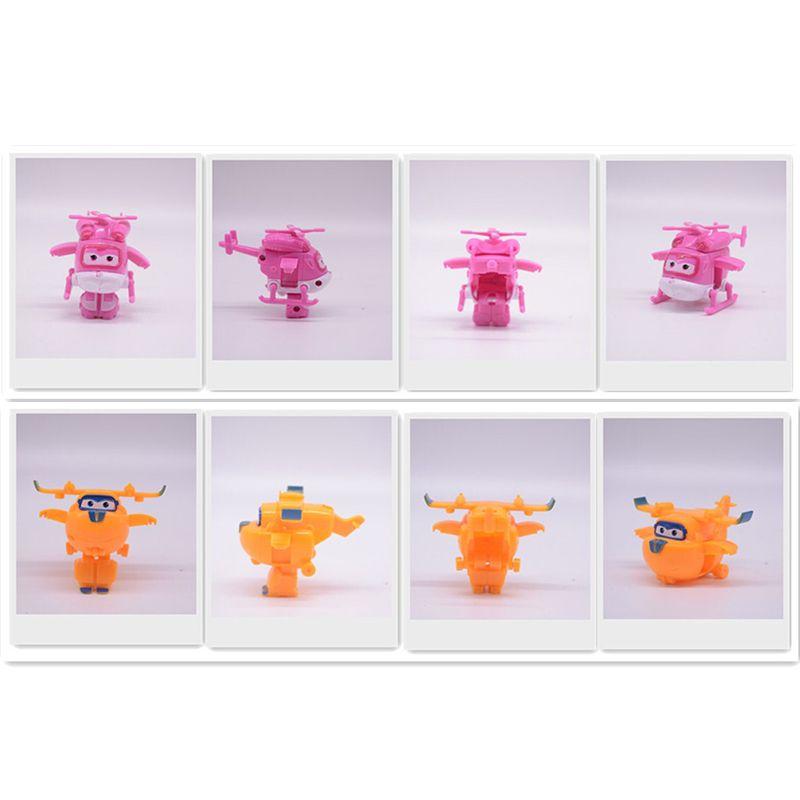 Super Wings Toys Mini Planes Colorful Transformation Airplane Robot Gifts For Kids**