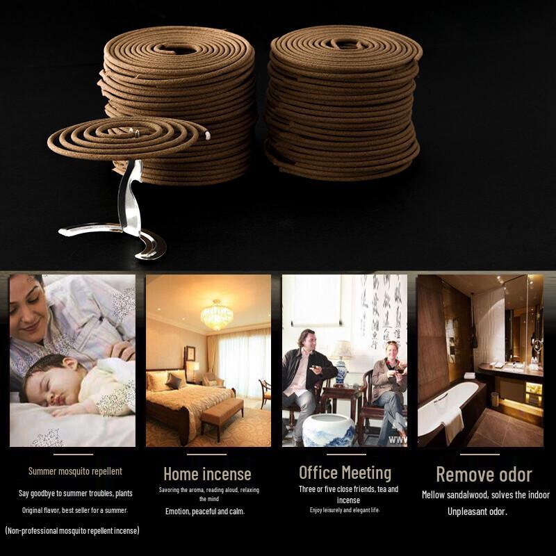 Foojo Sandalwood Coil Incense