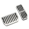 2pcs Car Accelerator Gas Brake Pedal Foot Rest Plate Cover Replacement for Jaguar XE XF FPACE