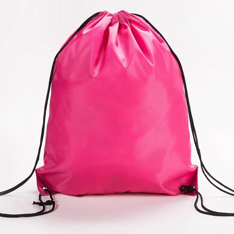 Wasserdichter Rucksack mit Kordelzug und Oxford-Stoff für Schwimmen, Sport, Strand und Reisen