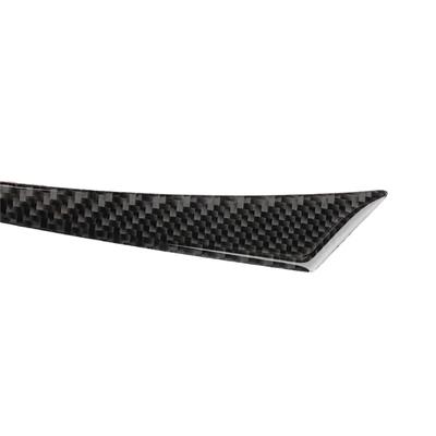 Carbon Fiber Interior Center Control Cover Trim Fit for Infiniti Q50 Q60 2014-2019 Car Accessories Protection Sticker 3D