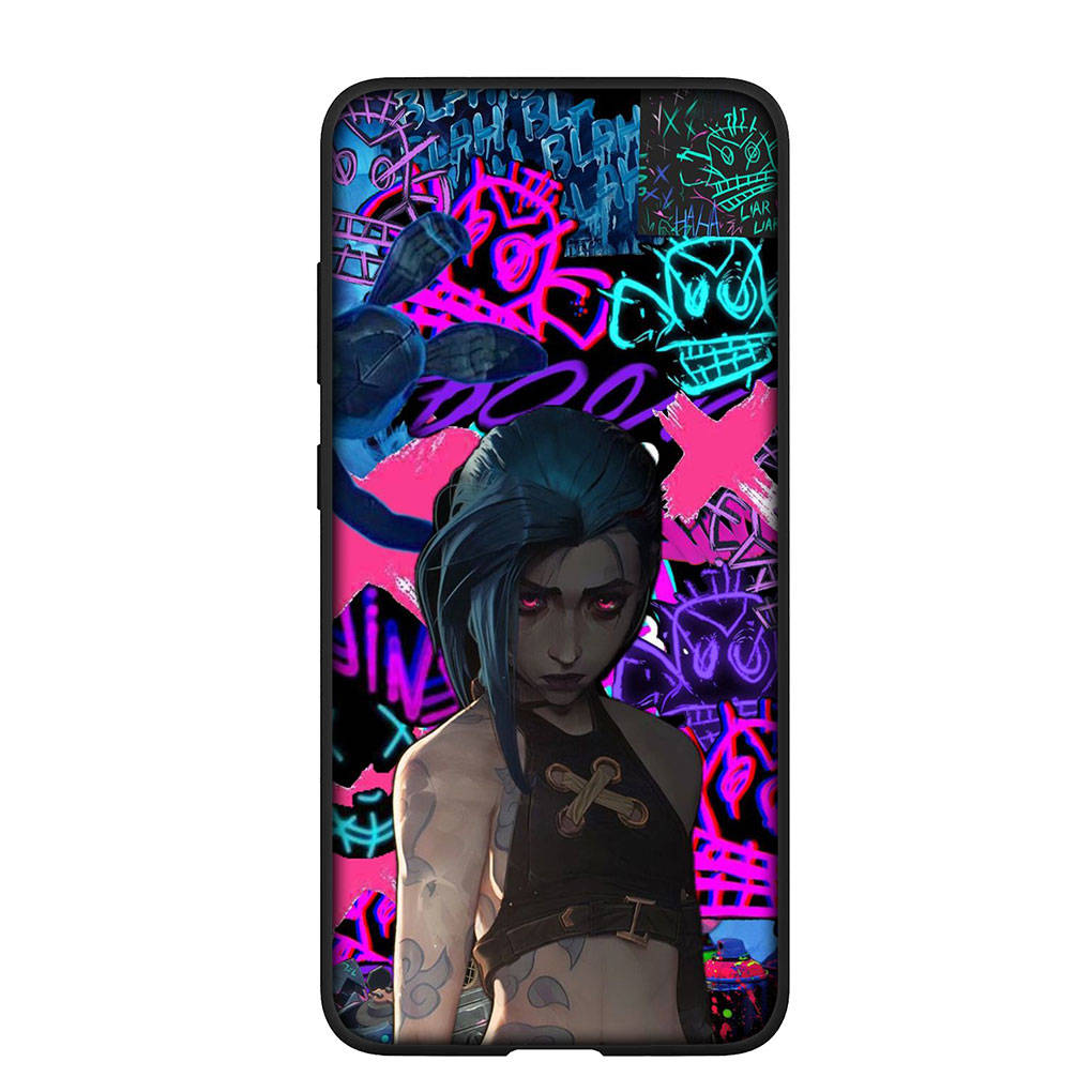 Pre iPhone 16 15 Xiaomi Redmi Note 13 12 11 Pro Max X 9 14 Plus XR Samsung Galaxy A15 S24 S23 Huawei OPPO Cover Arcanes Poster Jinx Game Vi Puzdro na telefón