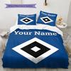 Custom Name HSV Bedding,Quilt Set Quilt Cover Pillowcase Home Birthday Gift(1 * Duvet Cover + 2 * Pillowcase, Without Core) -HE69