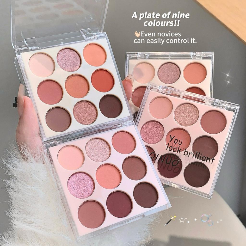 SHAQINUO Disco Ombretti Nove Colori