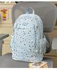 Schoolbag Starry sky clear feeling milk blue middle and high school students backpack Korean in sweet vitality girl travel shoulder
