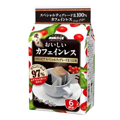 Avance Delicious Decaffeinated Drip Coffee, 6 Packs X 6