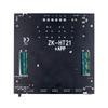 Placa Amplificadora Bluetooth ZK-HT21-3G/Suporte USB AUX APP TWS/Módulo de Saída para Subwoofer 160W+160W+220W 2.1 Canais TDA7498E