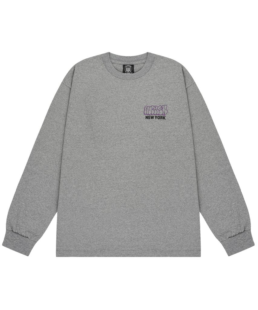 Abilegseu Long Sleeve T-Shirt Graffiti / 7834230017 Gray
