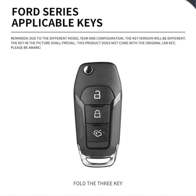 Fashion TPU Car Key Case Cover Protector Shell for Ford Figo Mondeo 5 Ecosport Fiesta Mk8 Everest Ranger Fusion Kuga Escort F150 OW8