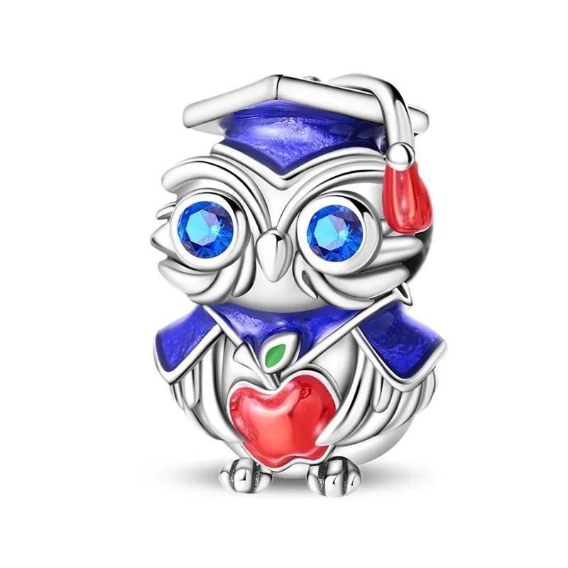 Animals Series Charms Copper Dog Cat Bear Pets Beads Fit Original Bracelet Necklace Diy Woman Pendants Fine Jewelry