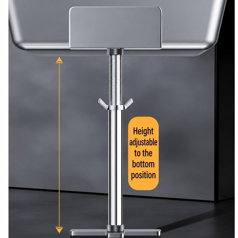 L-Shape Telescopic Table Legs Non-Slip Metal Furniture Support Rod Desk Support Foot Stand Sofas