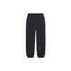 Li Ning Wade Series Reflective Logo Loose Fit Cuffed Knit Sports Pants Men Bottoms Black AKLS165-2