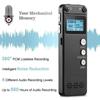 Voice Recorder Professional Recording Pen 32GB Storage Capacity Rechargeable Recording Device for Lecture and Meeting