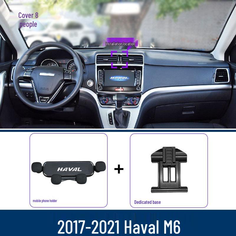 Haval M6 Plus Dedicated Phone Holder for Car Screen Navigation