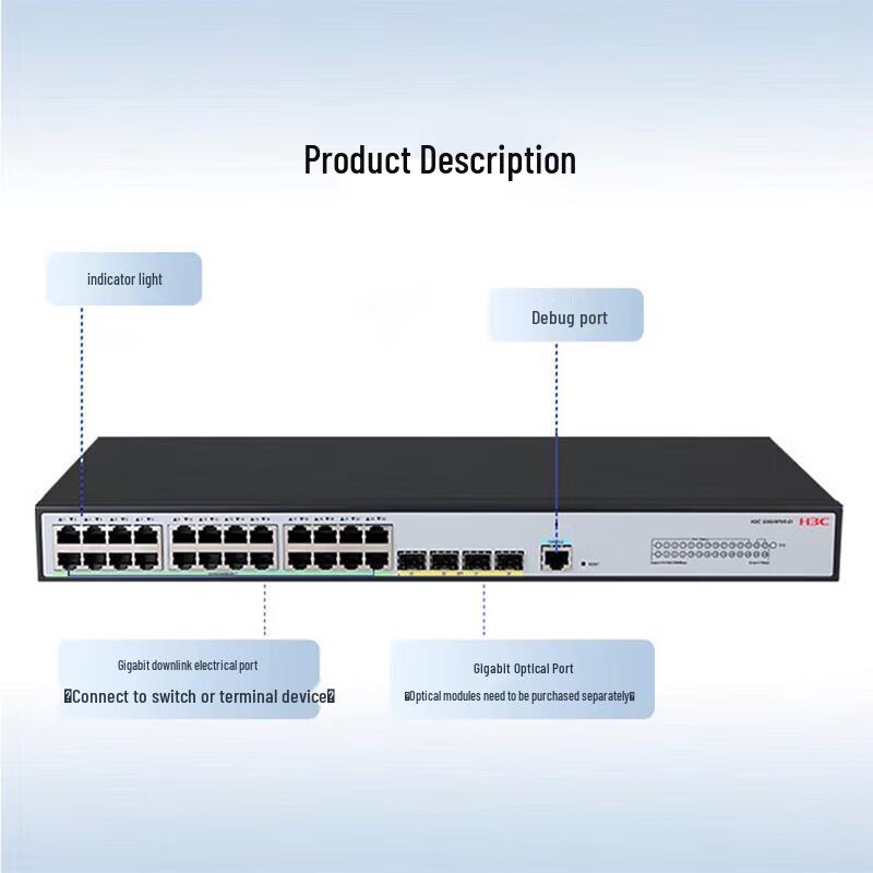 H3C SOHO Series Enterprise Gigabit Managed Switch